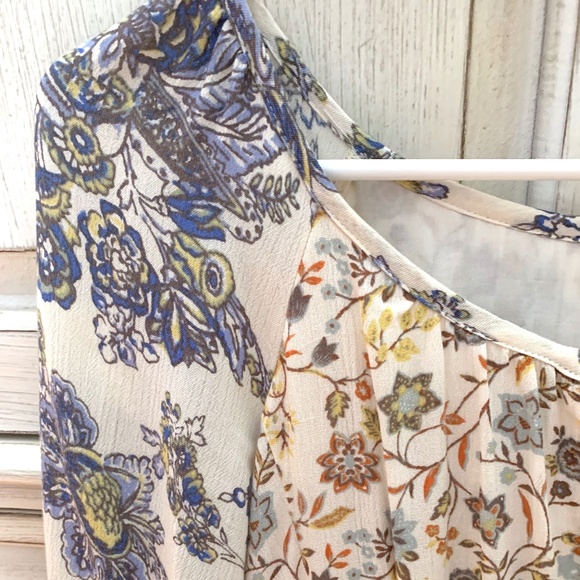 Free People - Lucky Loosey Dress in color Honeysuckle Combo - Picture 6 of 9